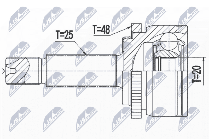 Set articulatie, planetara NTY NPZ-KA-367