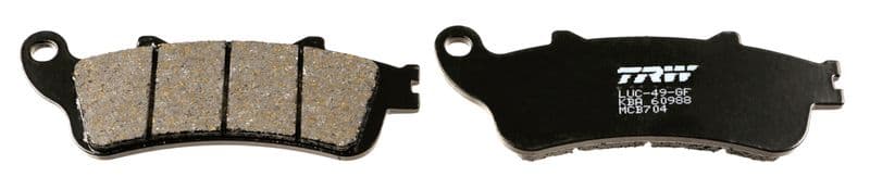 set placute frana,frana disc TRW Organic Allround MCB704