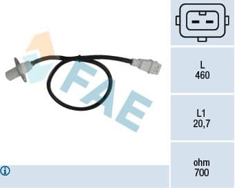 Senzor impulsuri, arbore cotit FAE 79002