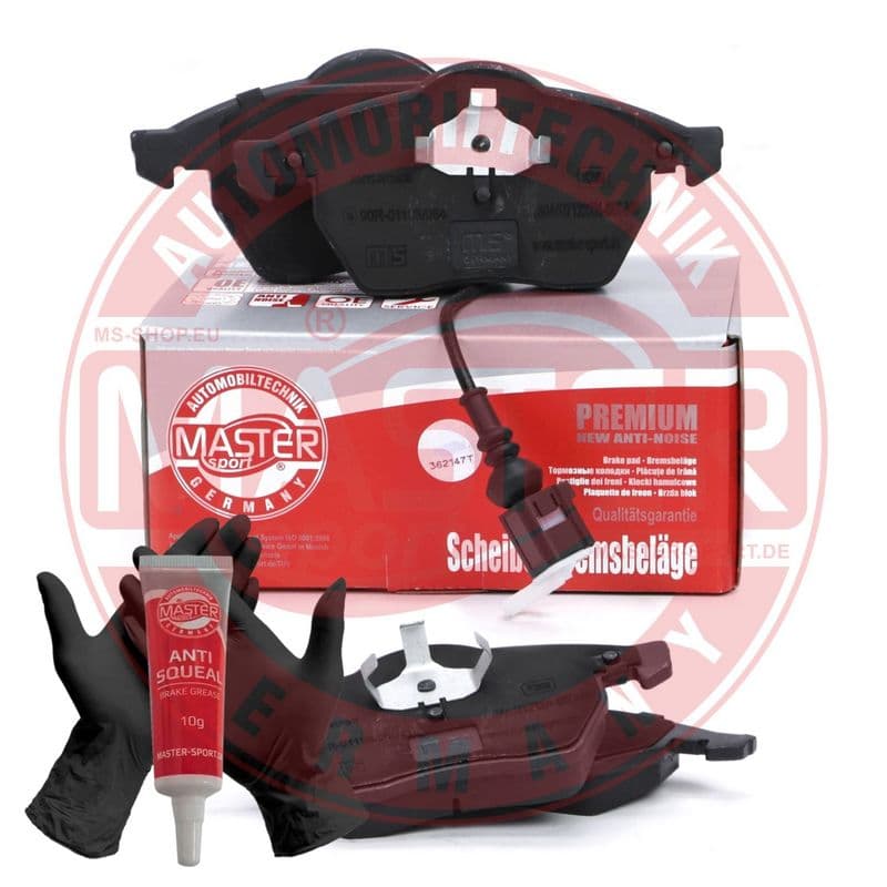 set placute frana,frana disc MASTER SPORT 13046071222N-SET-MS