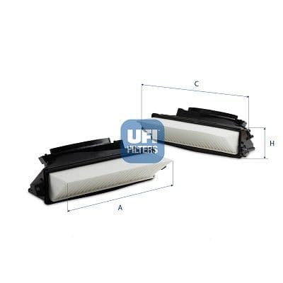 Filtru aer UFI 30.E57.00