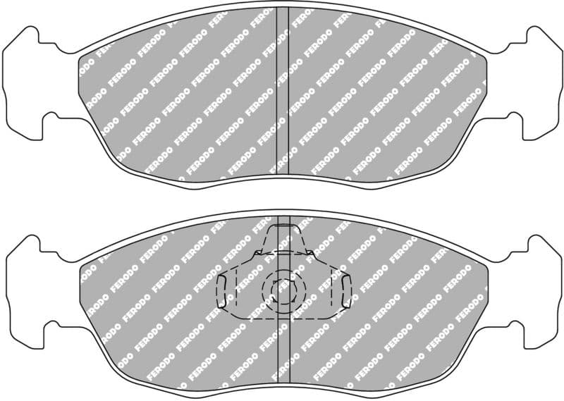 set placute frana,frana disc FERODO FCP876H