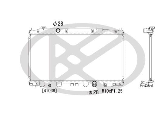 Radiator, racire motor KOYORAD PL082131