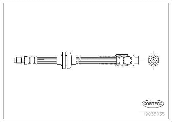 Furtun frana CORTECO 19035035