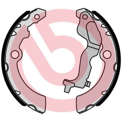Set saboti frana BREMBO ESSENTIAL LINE S 79 528