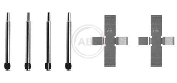 Set accesorii, placute frana ABS 0903Q