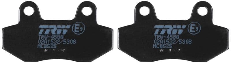 set placute frana,frana disc TRW Organic Allround MCB525