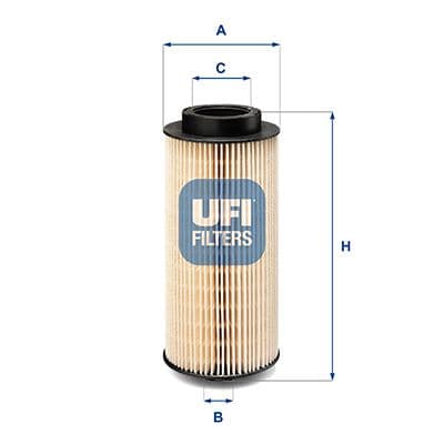 filtru combustibil UFI 26.150.00