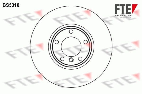 Disc frana FTE 9071254