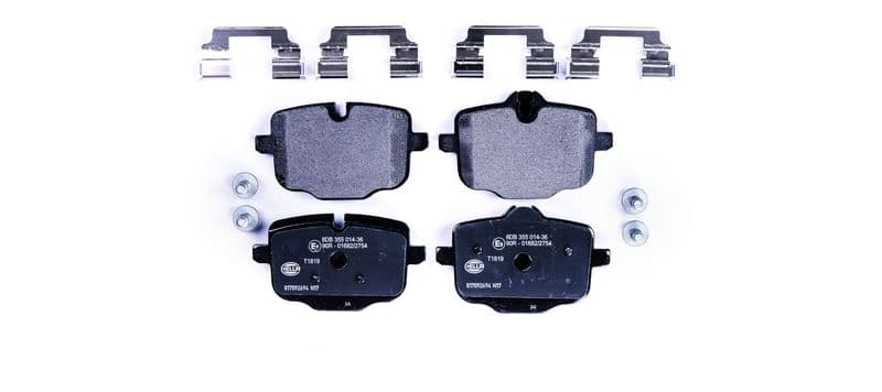 set placute frana,frana disc HELLA-PAGID 8DB 355 014-361