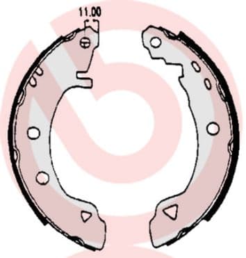 Set saboti frana BREMBO ESSENTIAL LINE S 23 508