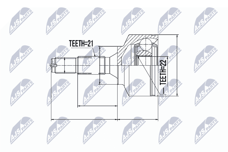 Set articulatie, planetara NTY NPZ-CT-011
