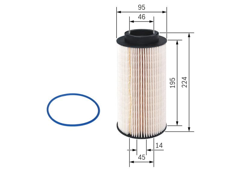 filtru combustibil BOSCH F 026 402 745