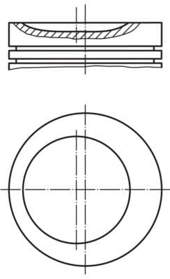 Piston MAHLE 081 21 02