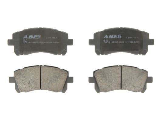 set placute frana,frana disc ABE C17011ABE