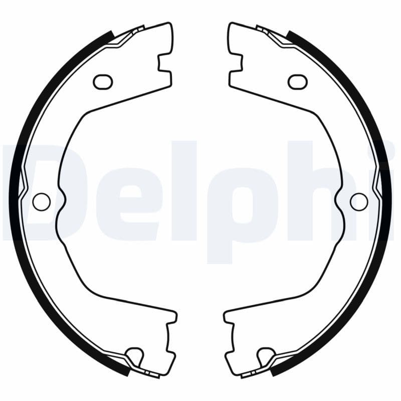 Set saboti frana, frana de mana DELPHI LS2178