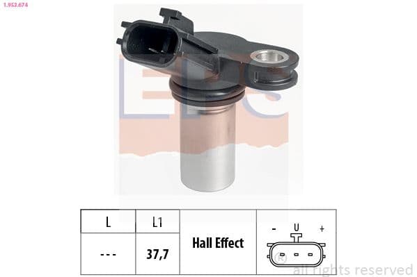 senzor,pozitie ax cu came EPS Made in Italy - OE Equivalent 1.953.674