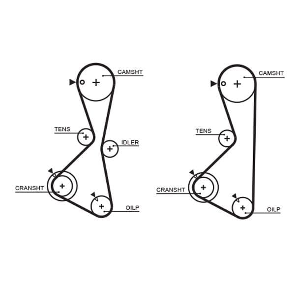 Curea de distributie GATES PowerGrip™ 5373XS