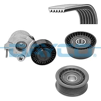 Set curea transmisie cu caneluri DAYCO KPV444