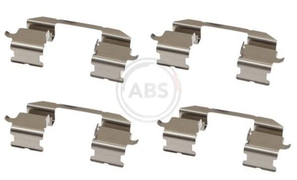 Set accesorii, placute frana ABS 1844Q