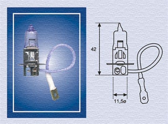 Bec, proiector ceata MAGNETI MARELLI HEAVY DUTY 002554100000