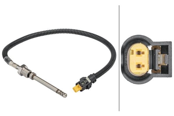 Senzor, temperatura gaze evacuare HELLA 6PT 358 181-741