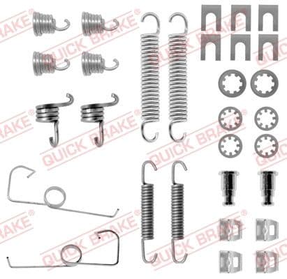 Set accesorii, sabot de frana QUICK BRAKE 105-0644