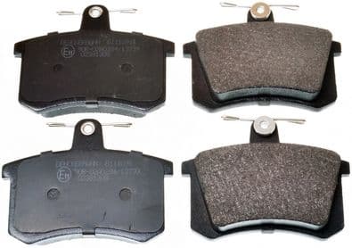 set placute frana,frana disc DENCKERMANN B111091