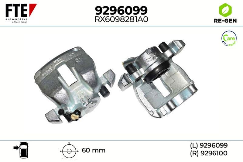 Etrier frana FTE 9296099
