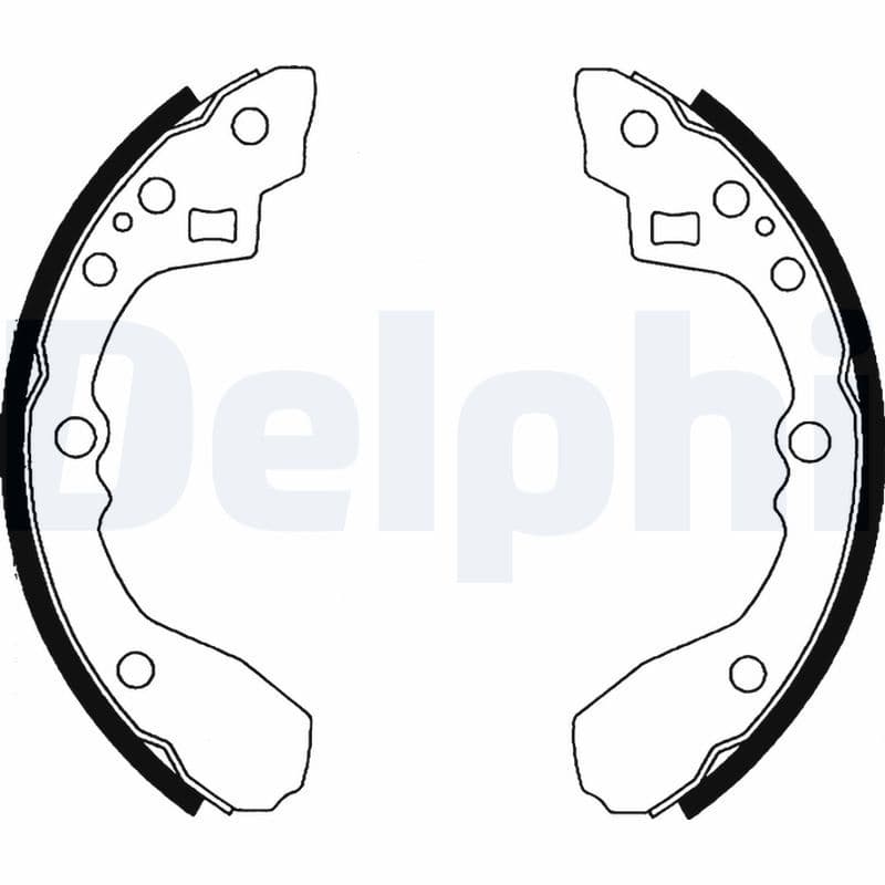 Set saboti frana DELPHI LS1824