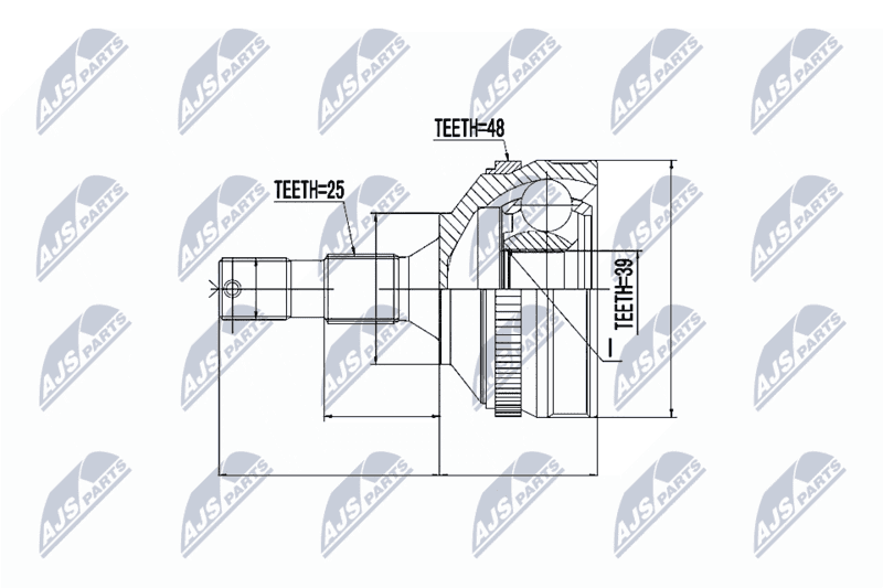 Set articulatie, planetara NTY NPZ-CT-007