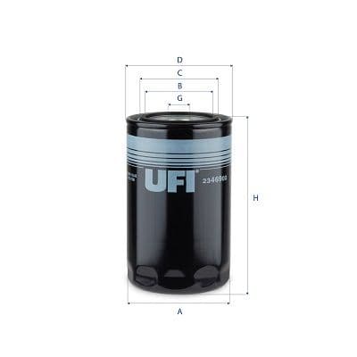 Filtru ulei UFI 23.469.00