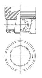 Piston KOLBENSCHMIDT 41937600