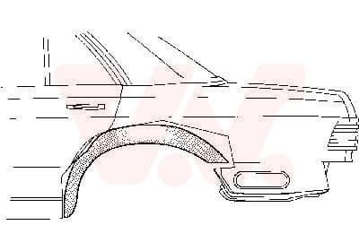 Aripa interioara VAN WEZEL 3026448