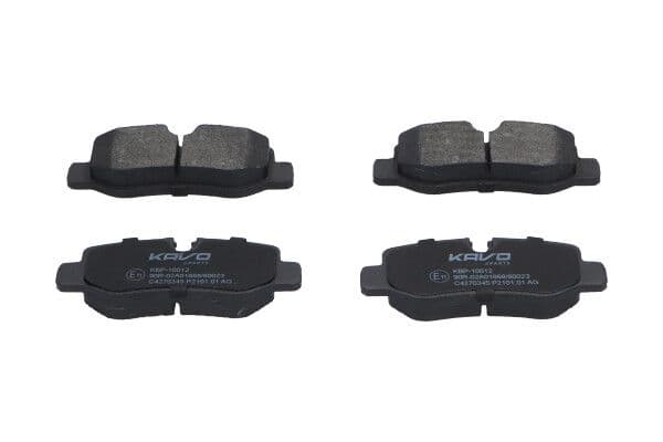 set placute frana,frana disc KAVO PARTS KBP-10012