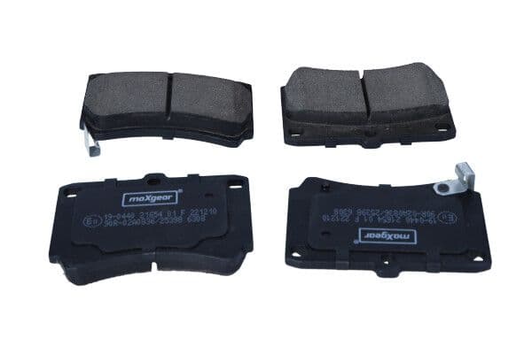 set placute frana,frana disc MAXGEAR 19-0440
