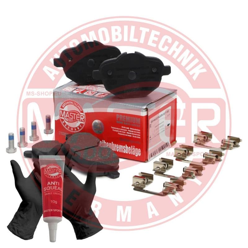 set placute frana,frana disc MASTER SPORT 13046027602N-SET-MS
