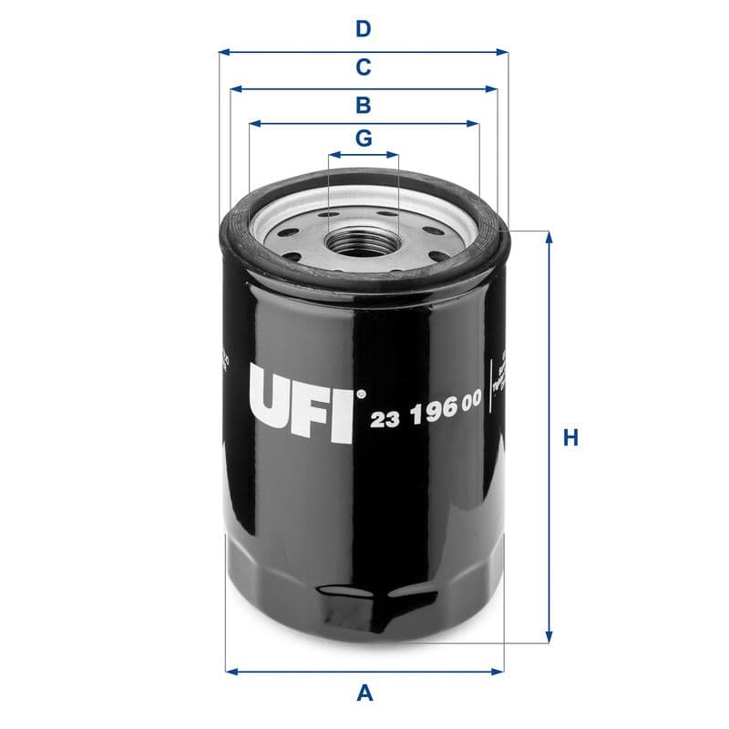 Filtru ulei UFI 23.196.00