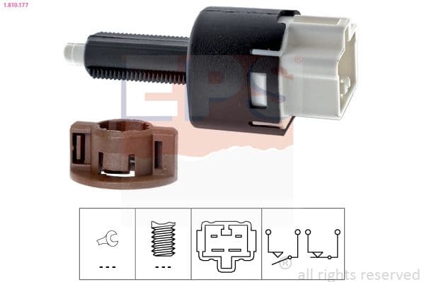 Comutator lumini frana EPS Made in Italy - OE Equivalent 1.810.177