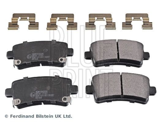 set placute frana,frana disc BLUE PRINT ADW194206