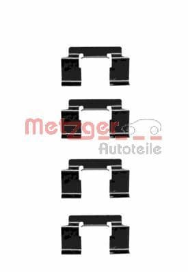 Set accesorii, placute frana METZGER AUTOTEILE 109-1235