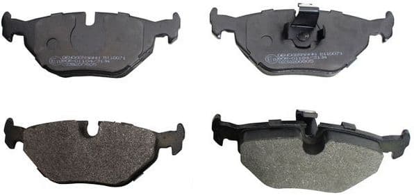 set placute frana,frana disc DENCKERMANN B110071