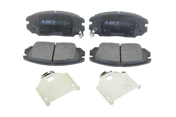 set placute frana,frana disc ABE C10517ABE