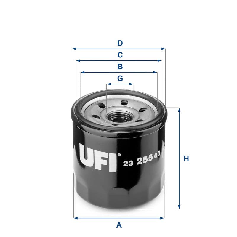Filtru ulei UFI 23.255.00