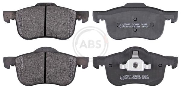 set placute frana,frana disc ABS 37097