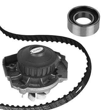 Set pompa apa + curea dintata GRAF KP286-2