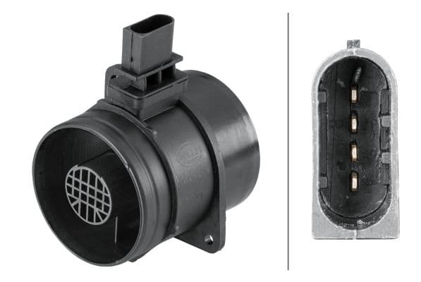 senzor debit aer HELLA 8ET 358 095-301