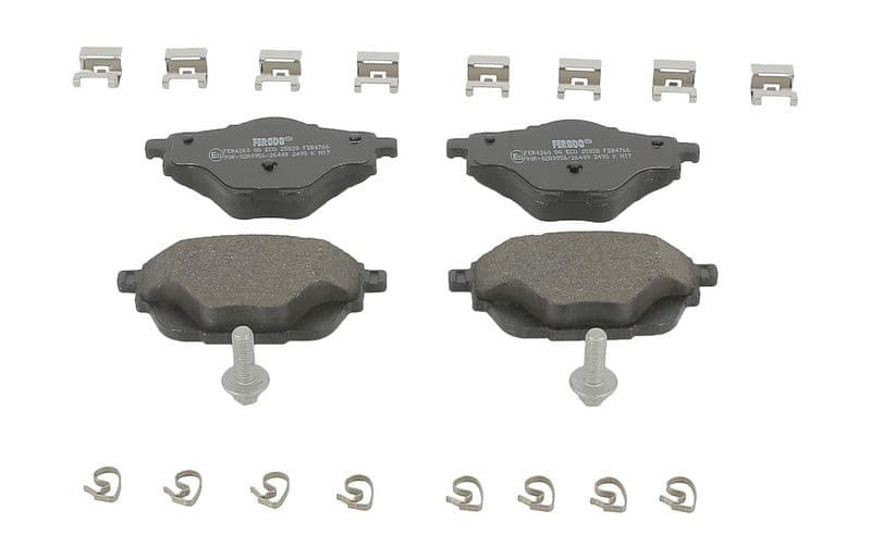 set placute frana,frana disc FERODO PREMIER ECO FRICTION FDB4766