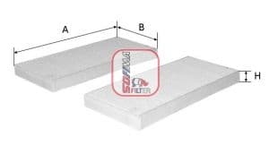 Filtru, aer habitaclu SOFIMA S 3212 C
