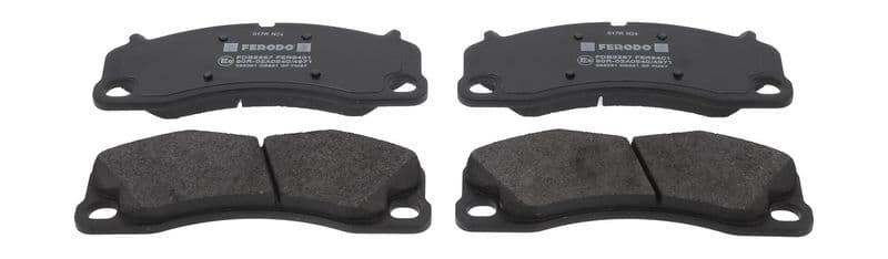 set placute frana,frana disc FERODO PREMIER ECO FRICTION FDB5267